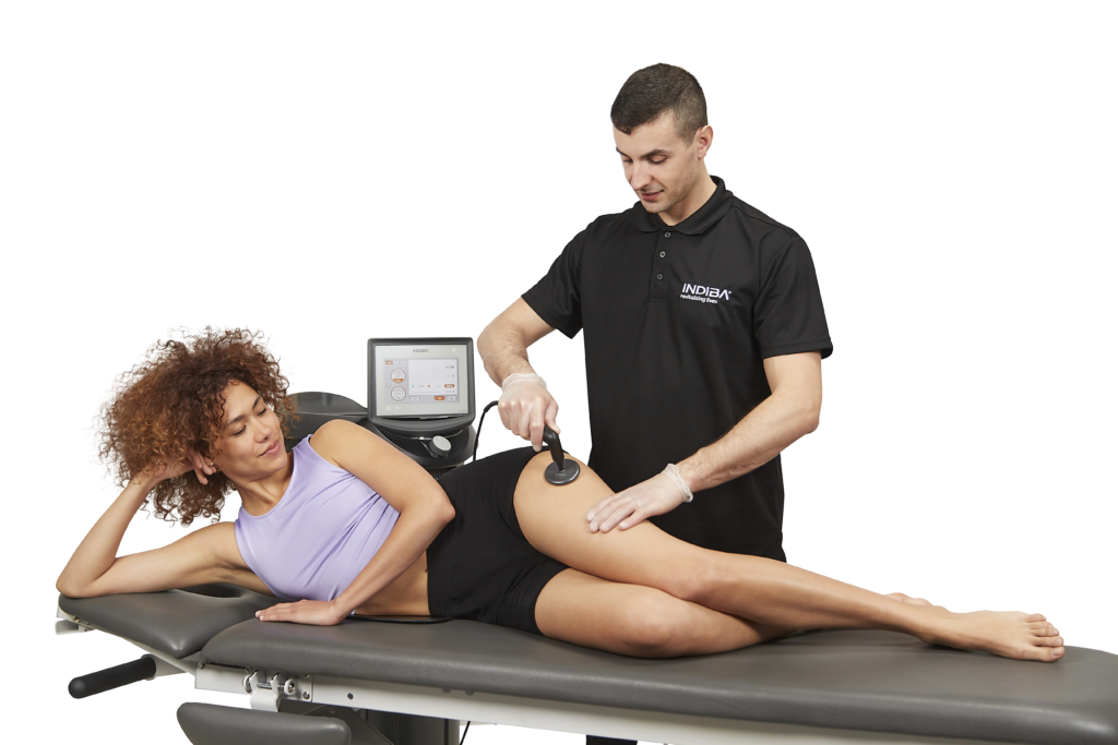 INDIBA Application Images CT Black 4138 elektrostimulator