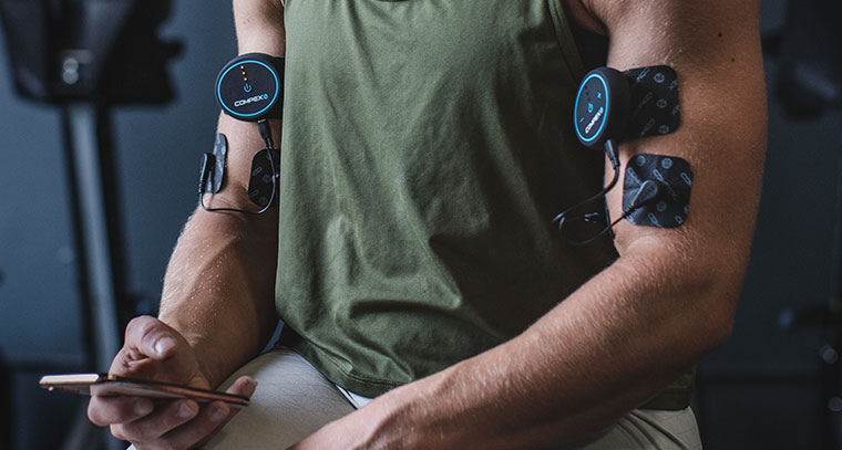 compex cms banner biceps mobile 1 elektrostimulator
